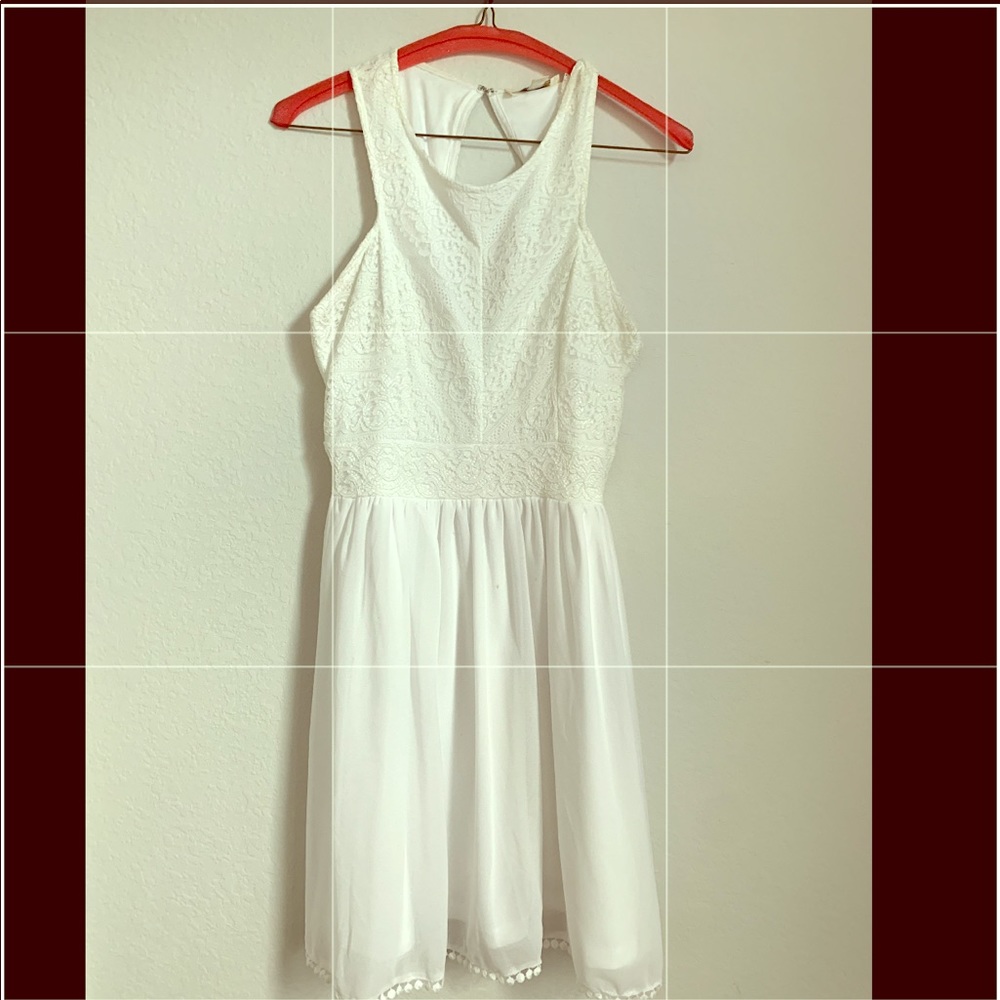 Francescas White Bridal Party dress
